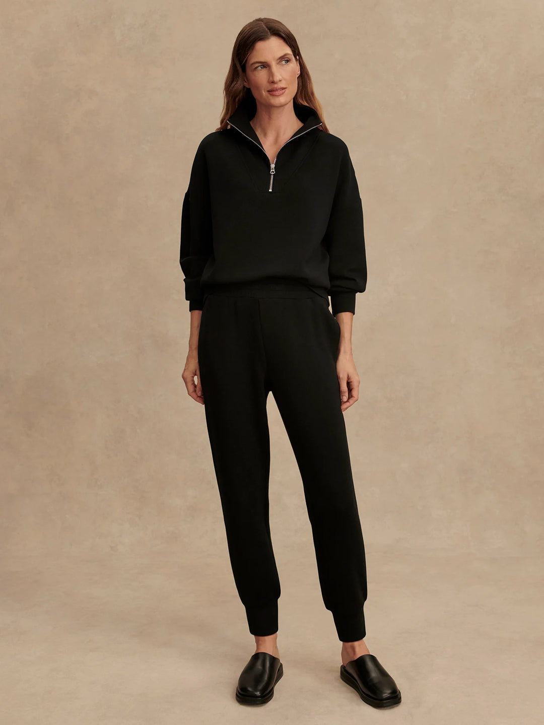 VARLEY | The Slim Cuff Pant 27.5" -Black