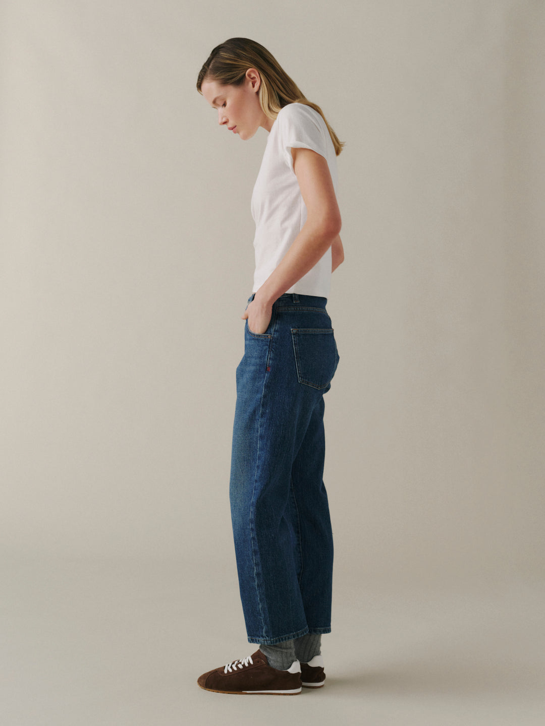 Warp + Weft | San Low Slung Boyfriend - Settle Down