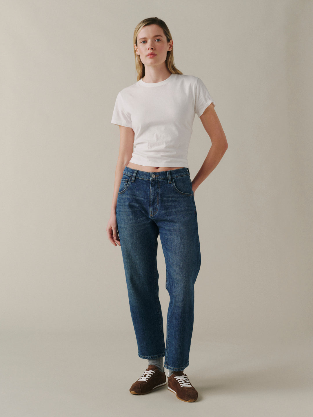 Warp + Weft | San Low Slung Boyfriend - Settle Down