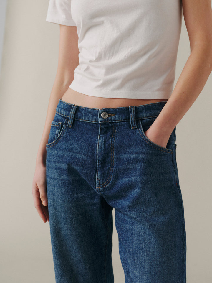 Warp + Weft | San Low Slung Boyfriend - Settle Down