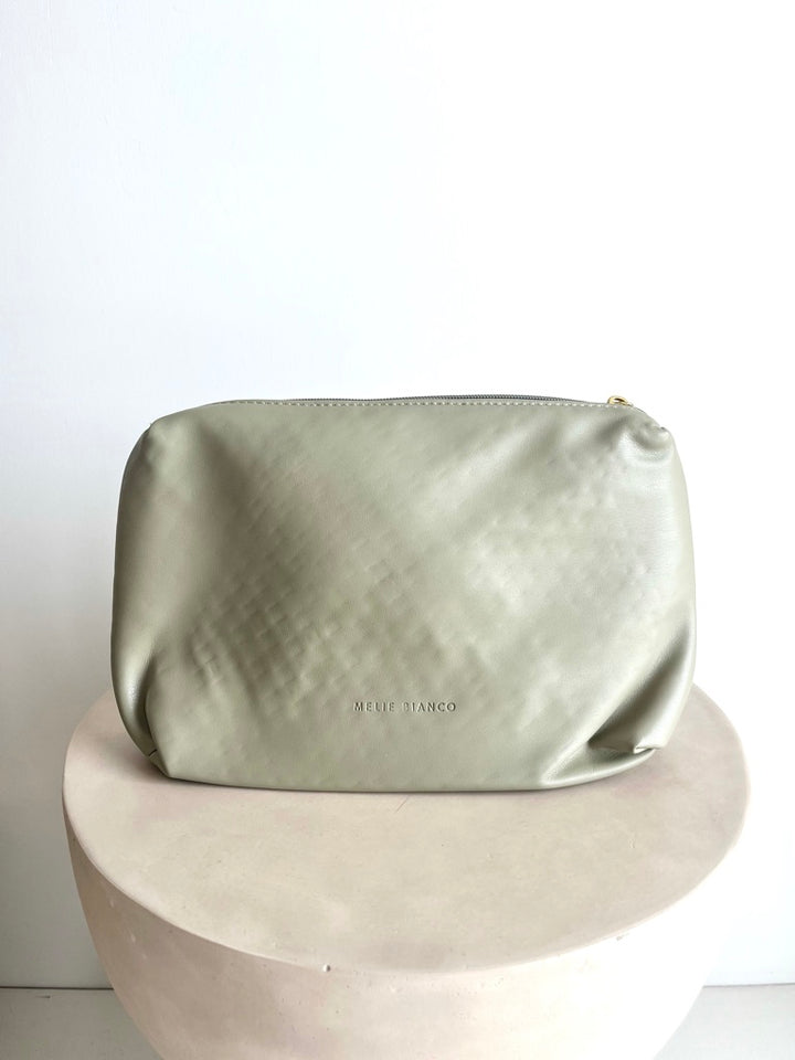 Johanna Woven Shoulder Bag | Green