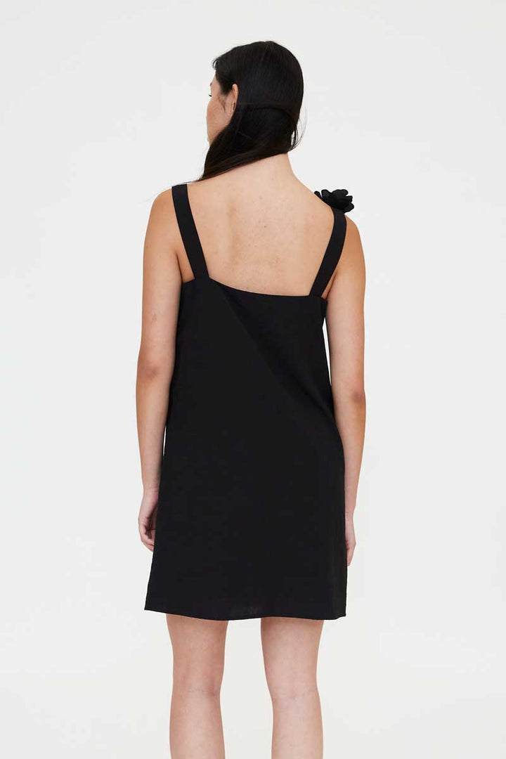 Wild Pony | Floral Applique Mini - Black