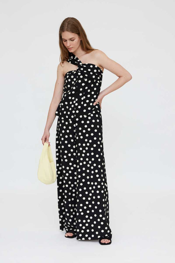 Wild Pony | Wide Leg Polka Dot Pant