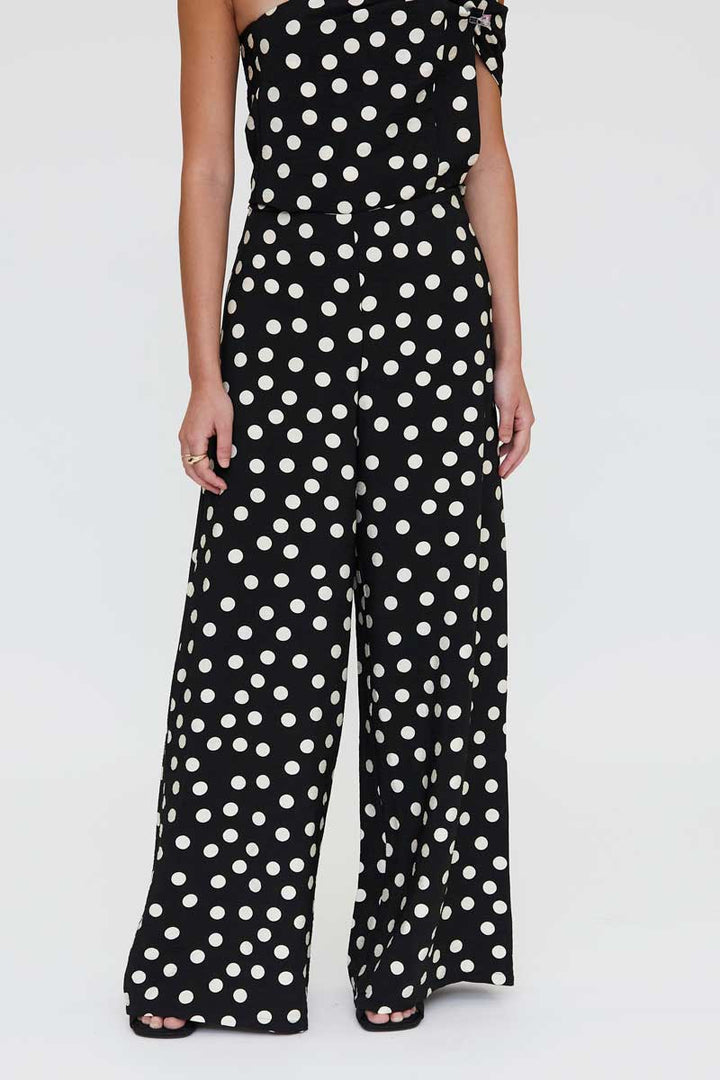 Wild Pony | Wide Leg Polka Dot Pant