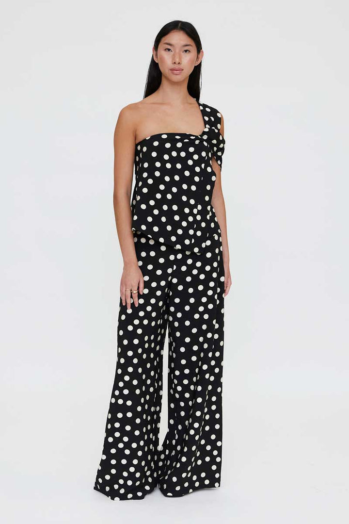 Wild Pony | Wide Leg Polka Dot Pant
