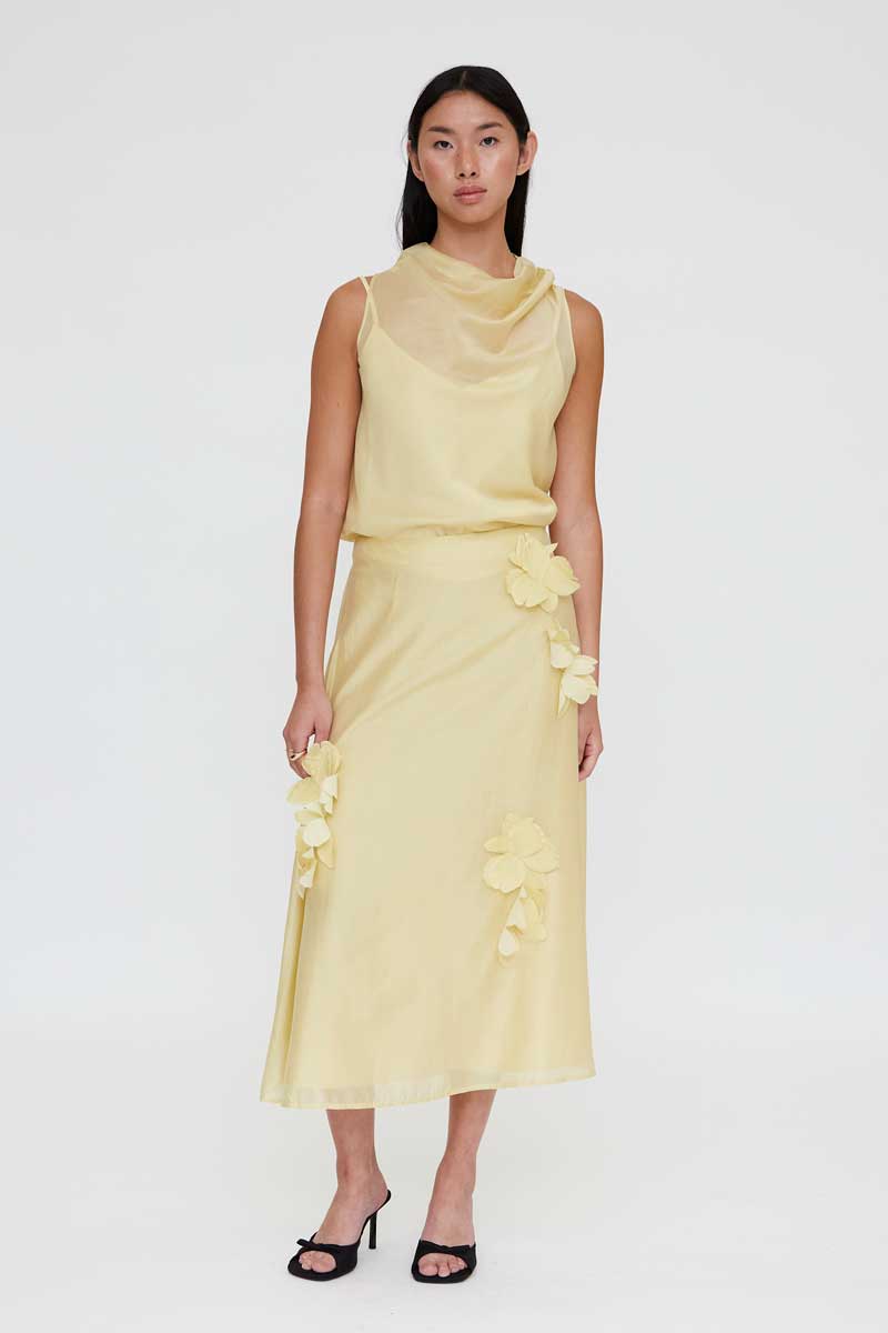 Wild Pony | Soleil Petal Midi Skirt