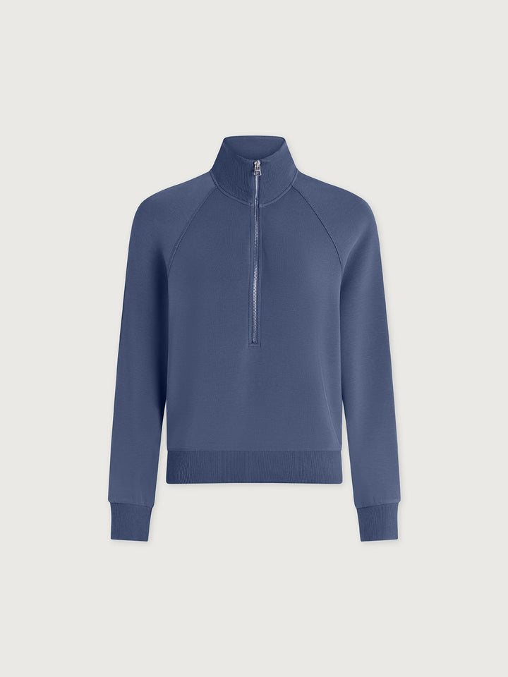 VARLEY | Selene Half Zip - Bijou Blue