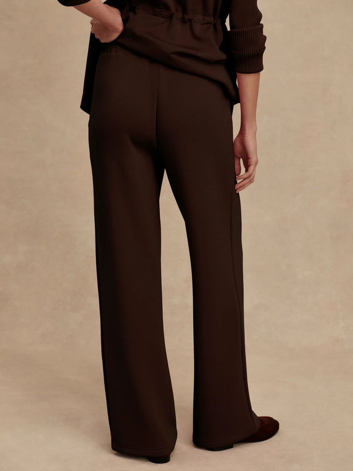 Varley | Wide Leg Pant 28" - Coffee Bean