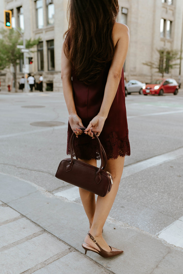 Betty Shoulder Bag - Wine
