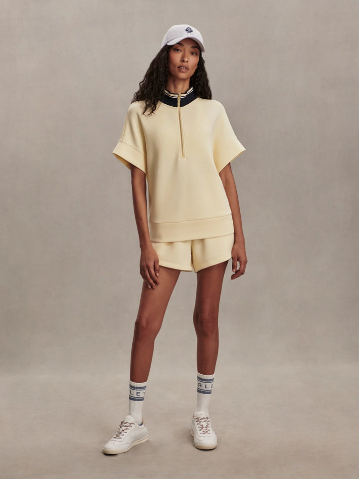 VARLEY | Ritchie Short Sleeve Sweat - Anise Flower