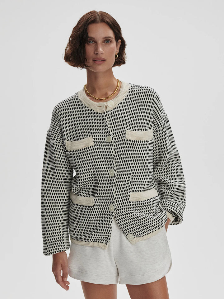 Varley | Tidewell Textured Knit Jacket