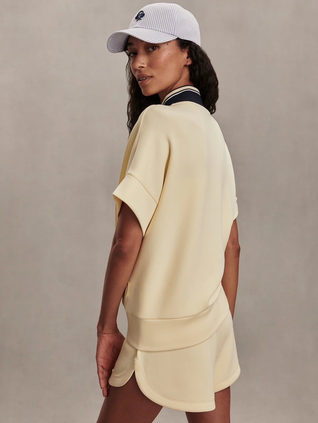 VARLEY | Ritchie Short Sleeve Sweat - Anise Flower