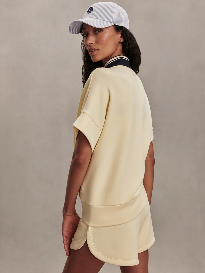 VARLEY | Ritchie Short Sleeve Sweat - Anise Flower