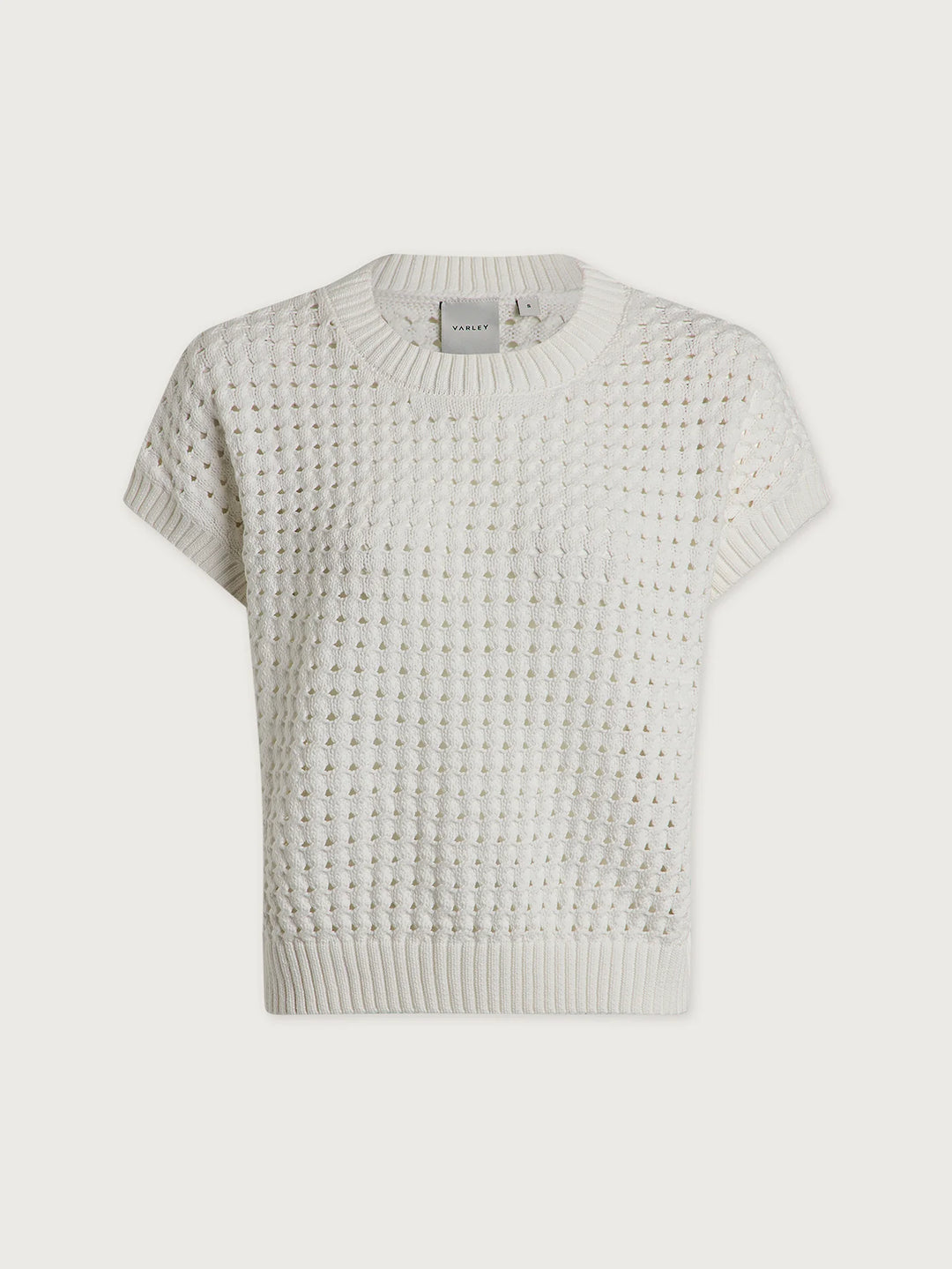 VARLEY | Denny Knit Top - Snow White