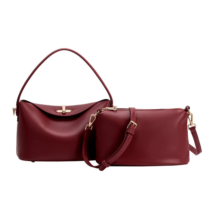 Lana Hand Bag - Burgundy