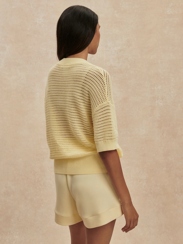 VARLEY | Callie Knit Top - Anise Flower