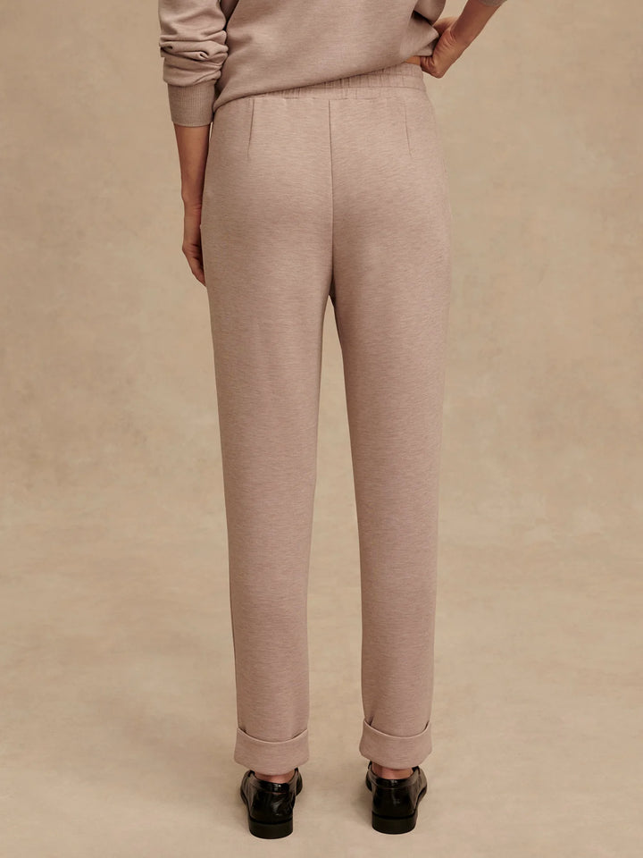 VARLEY | The Rolled Cuff Pant 25" -Taupe Marl