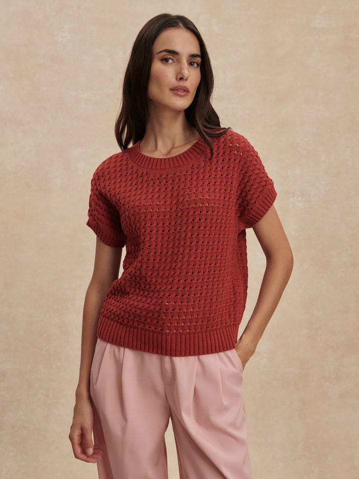 VARLEY | Denny Knit Top - Bossa Nova