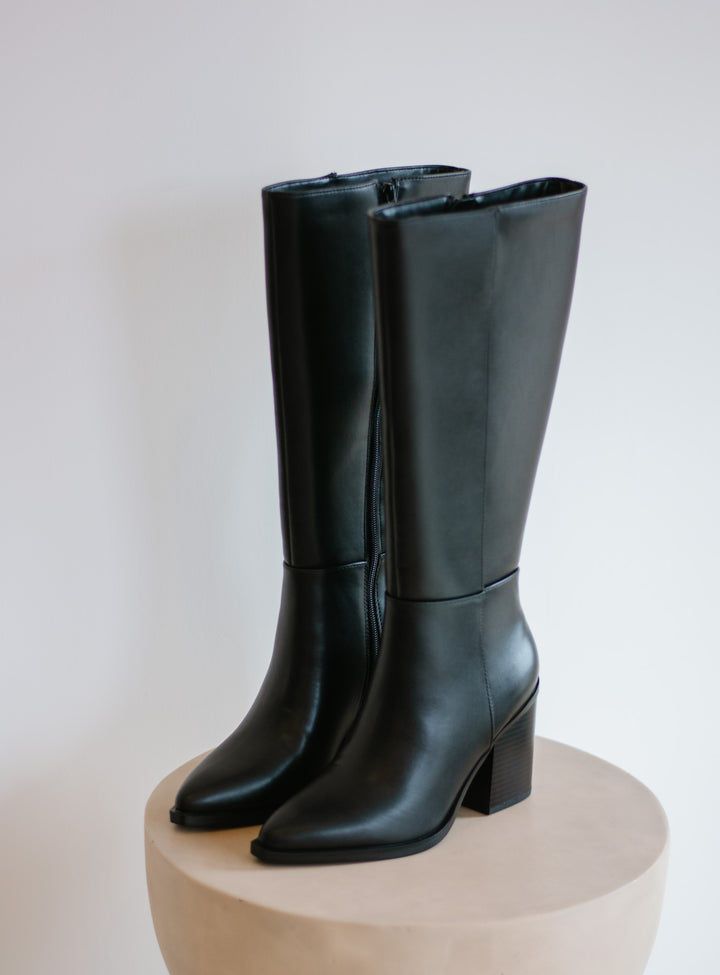 Vapor Dress Boot - Black