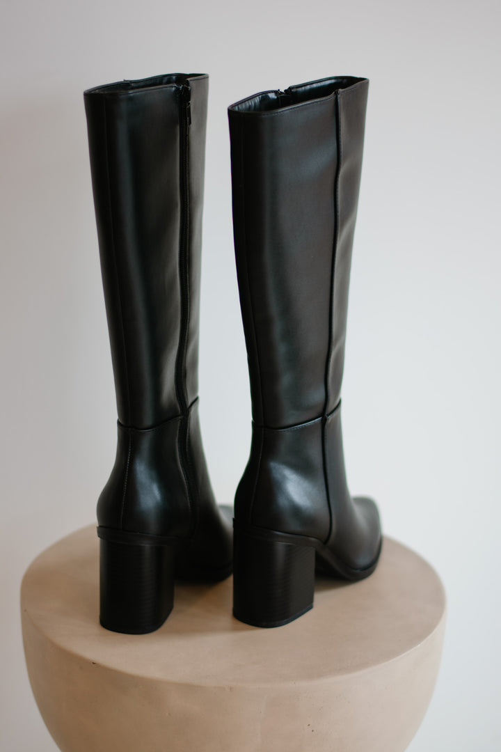 Vapor Dress Boot - Black