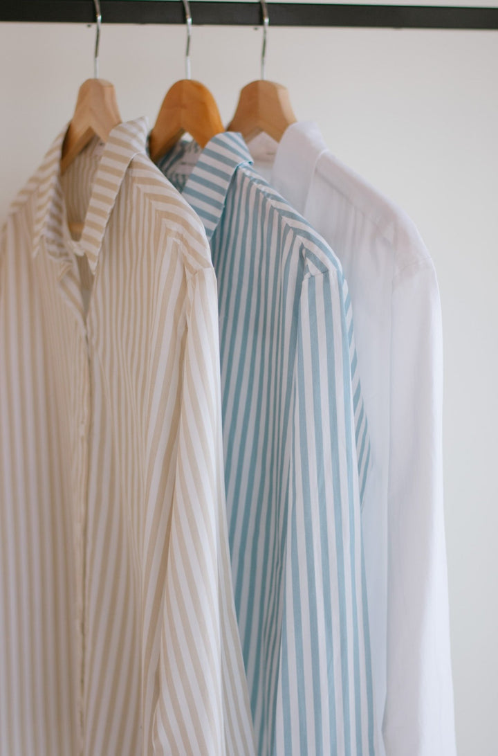 MAD Collection | Essential Poplin Button Down - Overcast