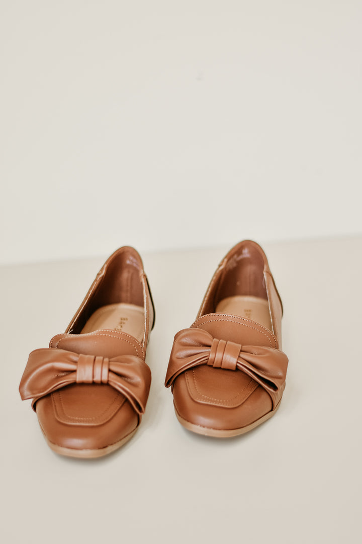 Bow Loafer | Cognac