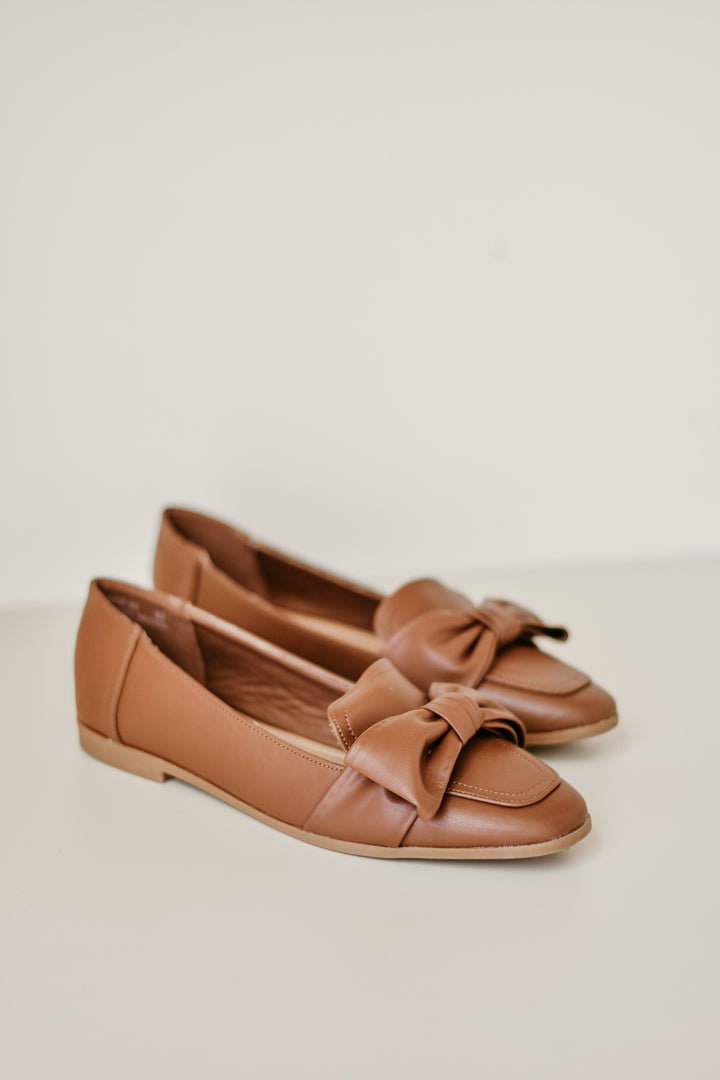 Bow Loafer | Cognac