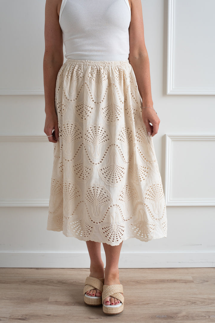 Scallop Crochet Skirt