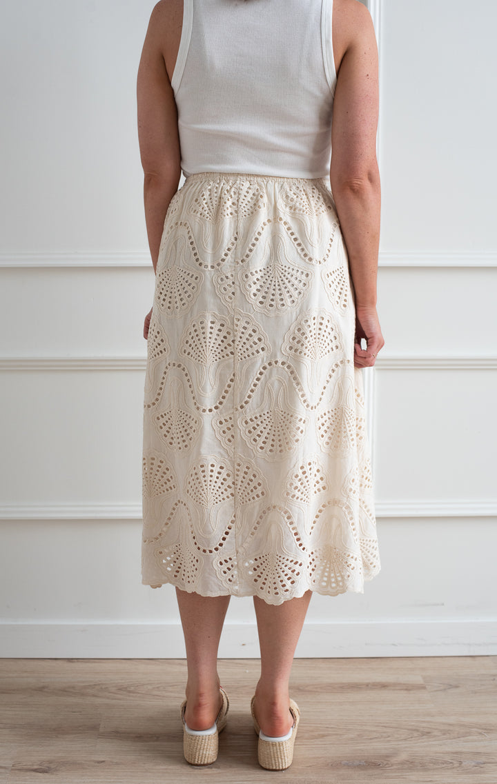Scallop Crochet Skirt