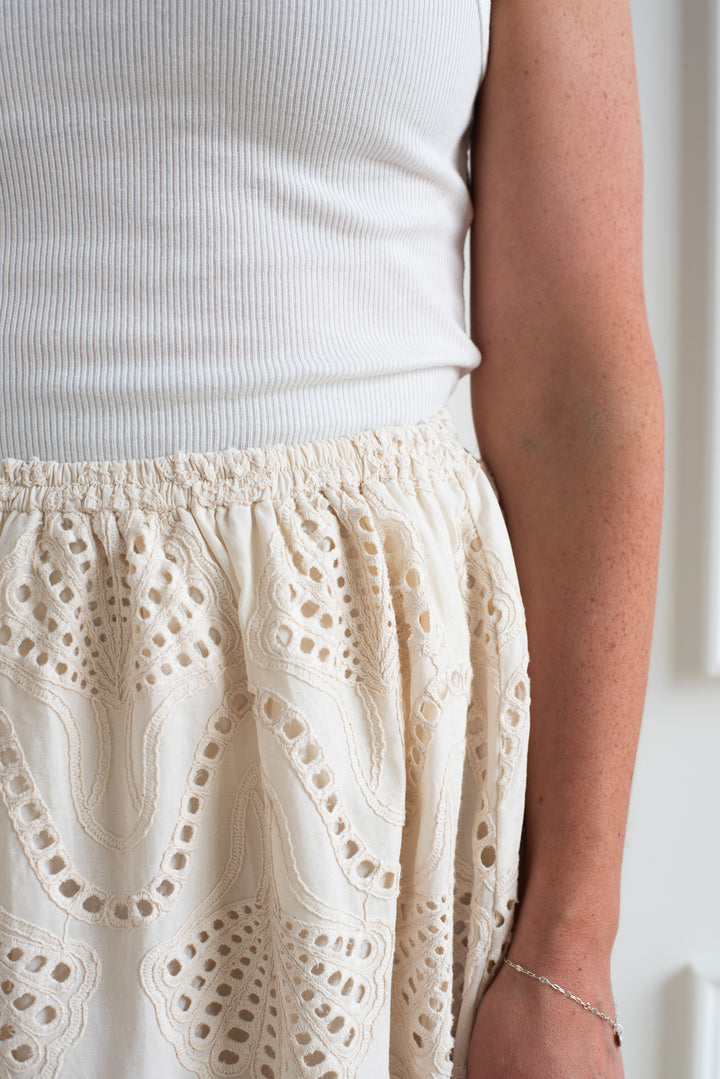 Scallop Crochet Skirt