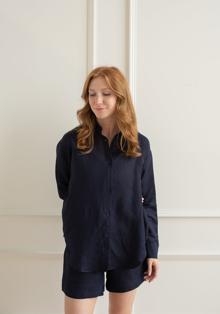 MAD Collection | Linen Short - Midnight Mare