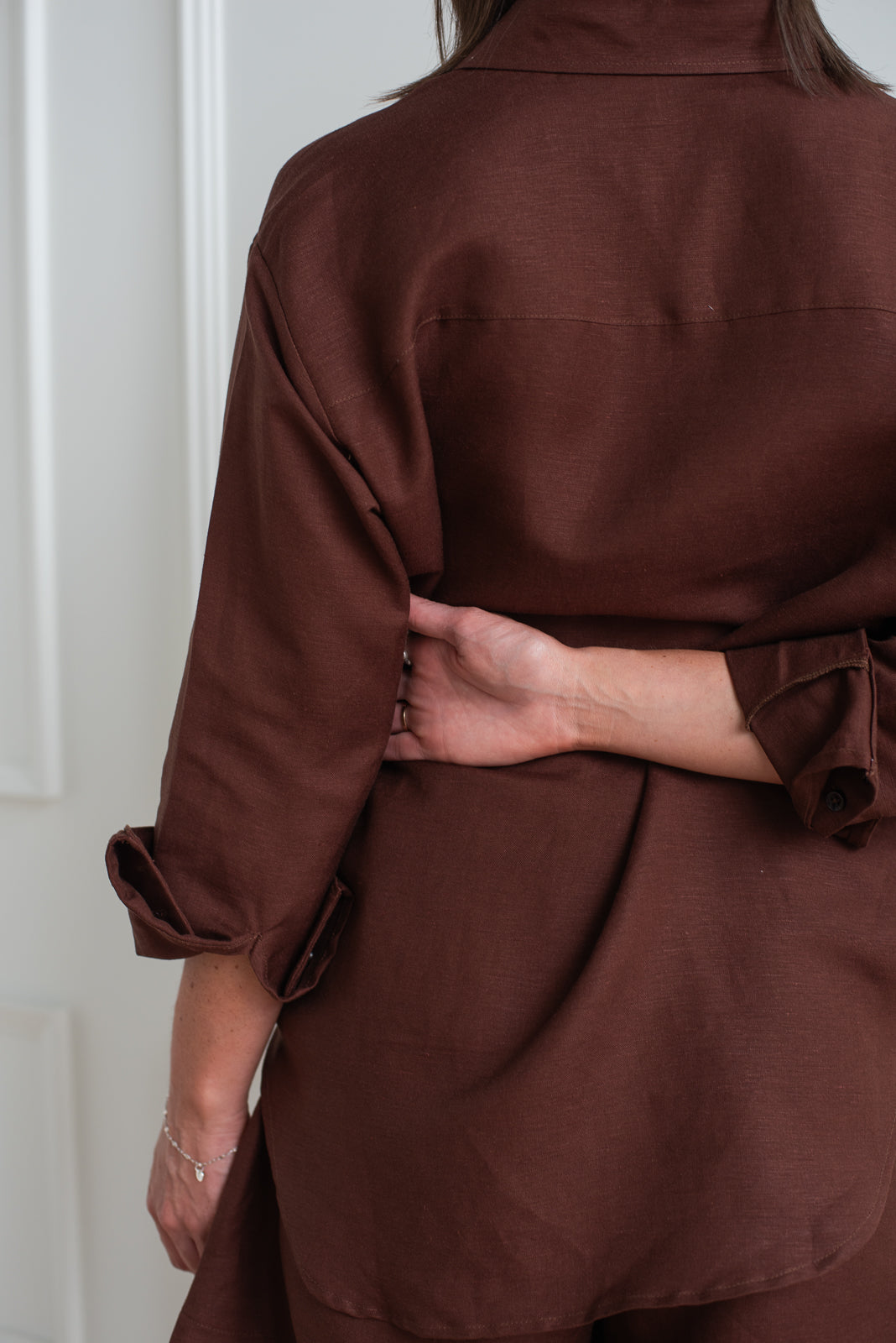 MAD Collection | Linen Button Down - Cafe Lido