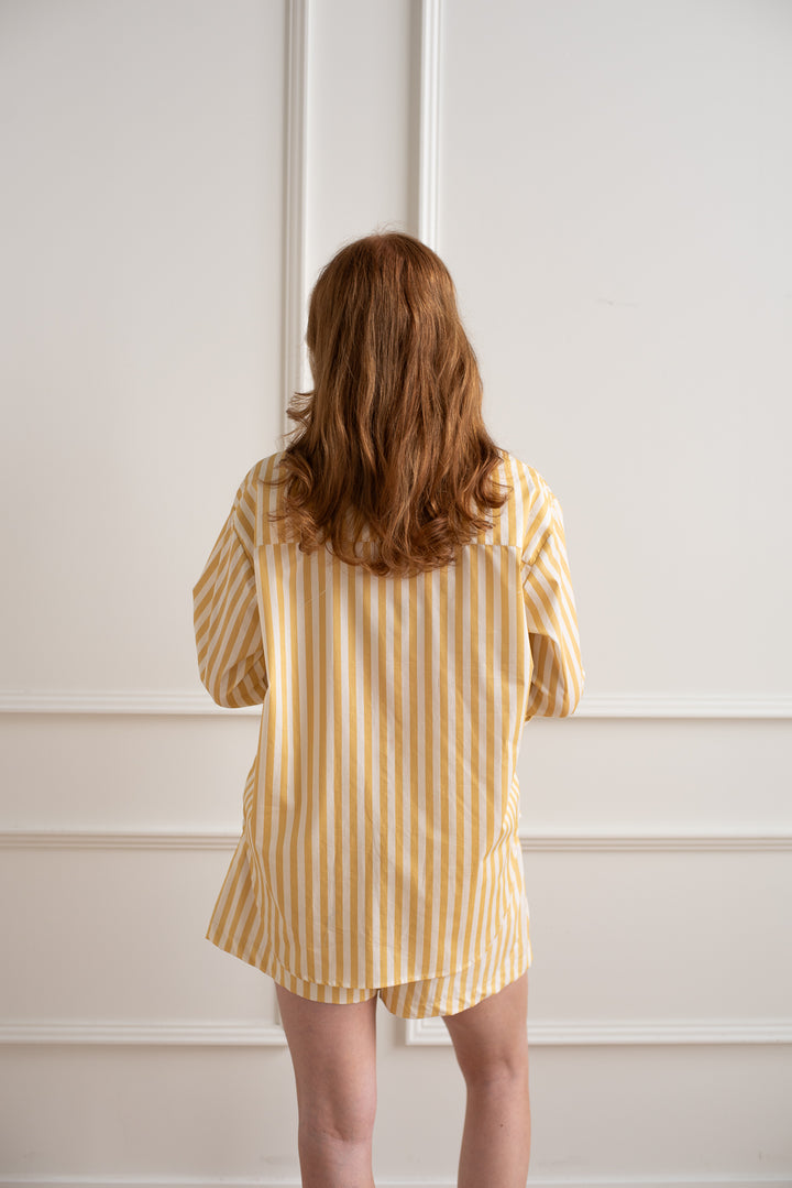 MAD Collection |  Poplin Short - Cabana Stripe