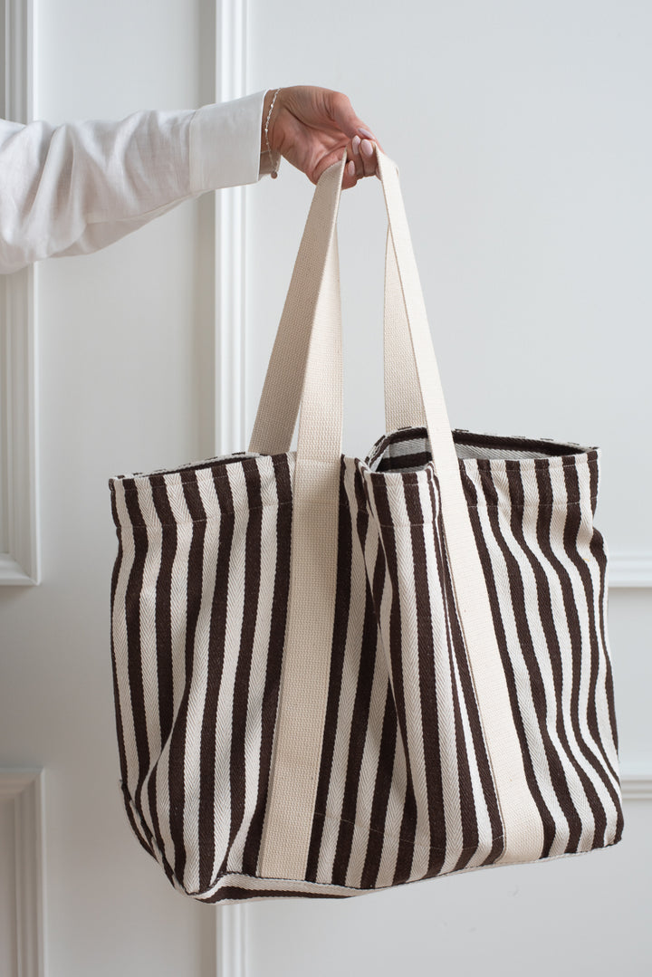 MAD Collection | The Everywhere Tote - Cafe Lido Stripe