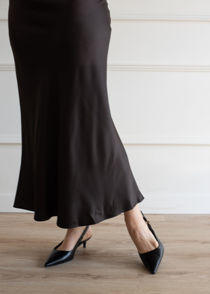 Vero Moda | Merle Maxi Skirt - Chocolate