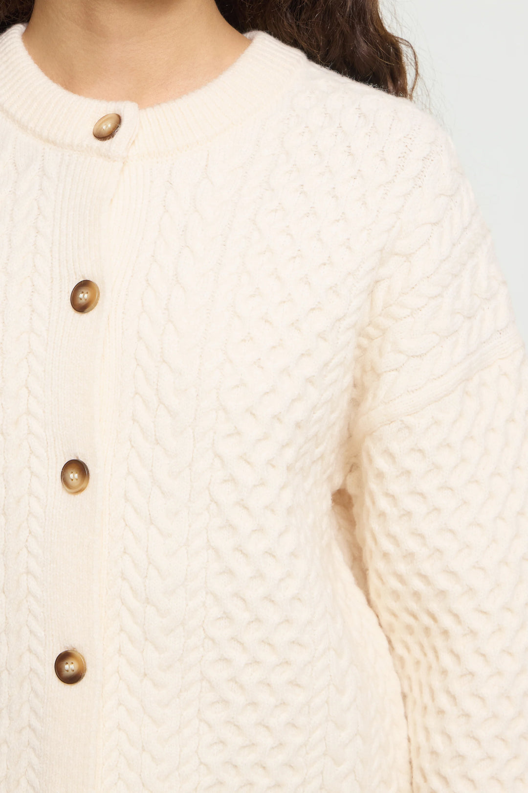 ICHI | Damina Cardigan - Birch