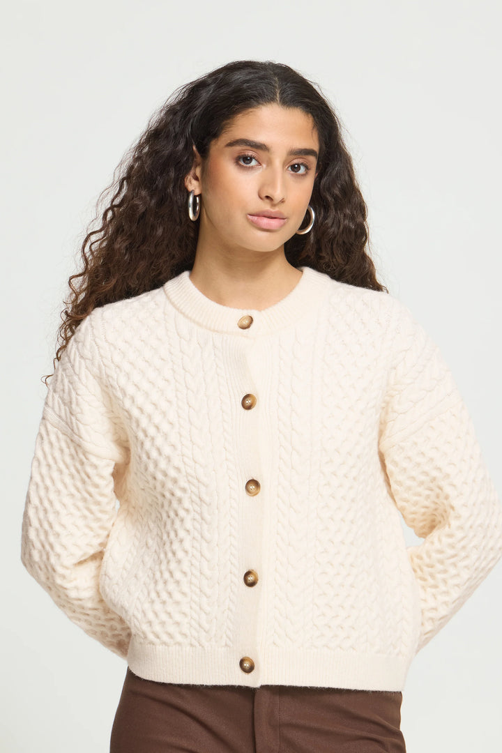 ICHI | Damina Cardigan - Birch