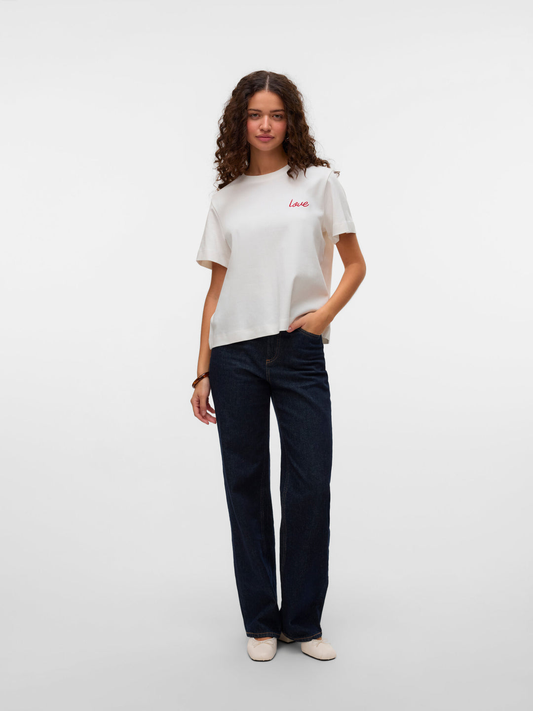 Vero Moda | Mette Boxy Tee - Love