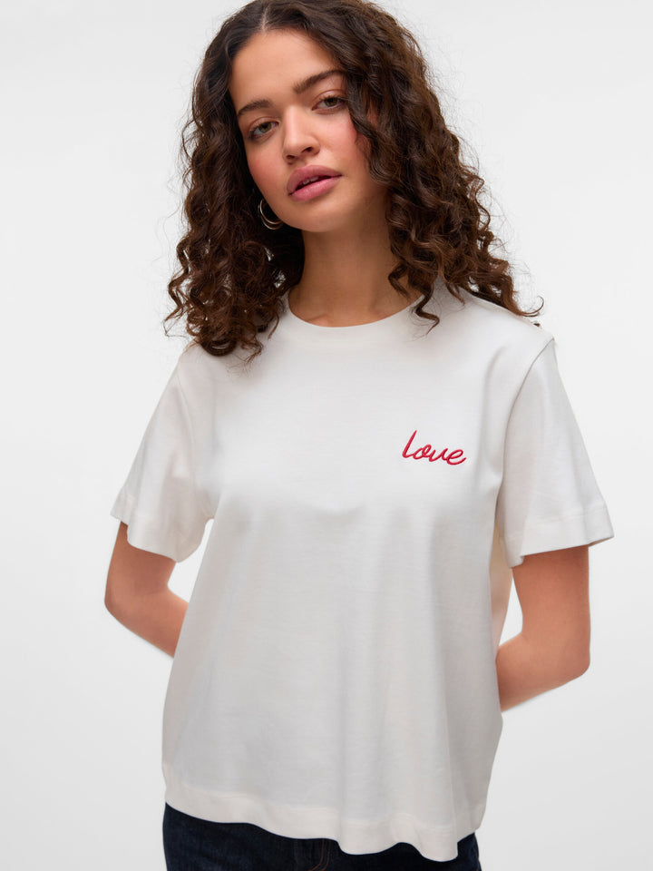 Vero Moda | Mette Boxy Tee - Love