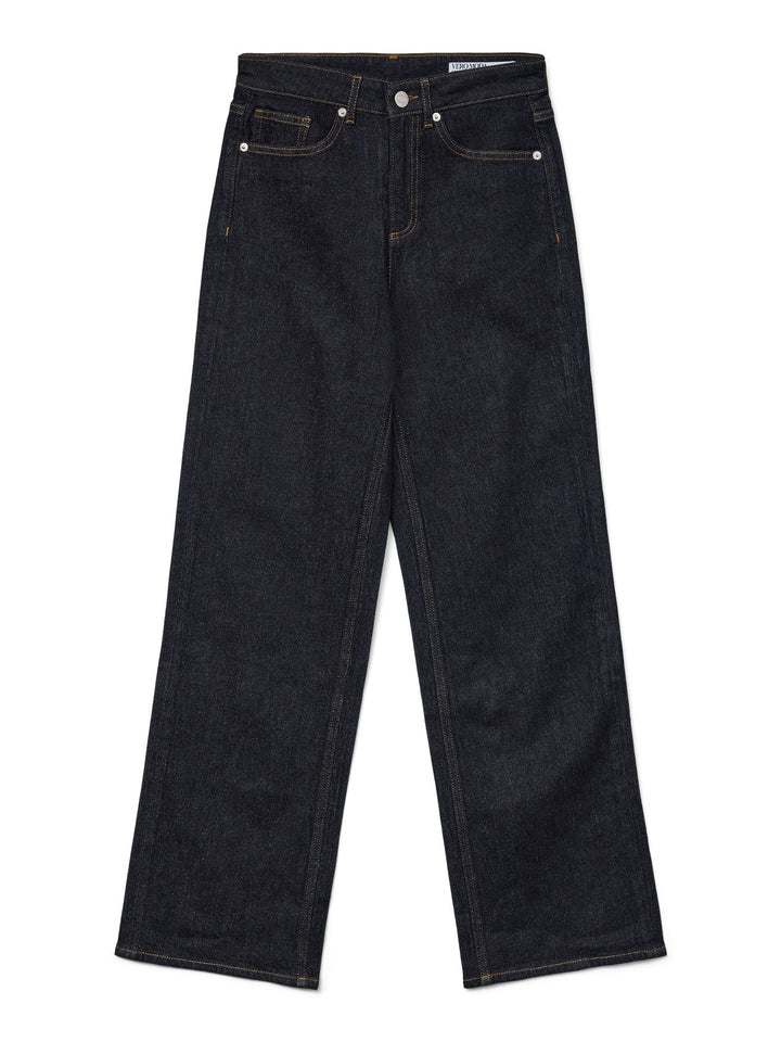 Vero Moda | Tessa High Rise Straight Jean - Dark Denim
