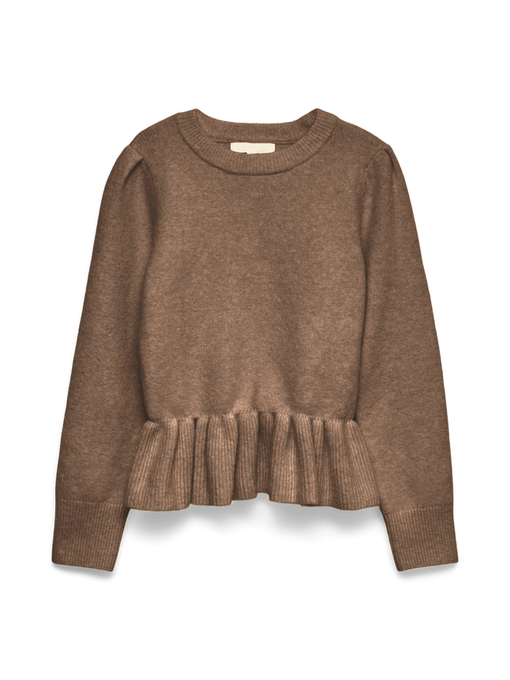 Vero Moda | Odena High-neck Peplum Pullover