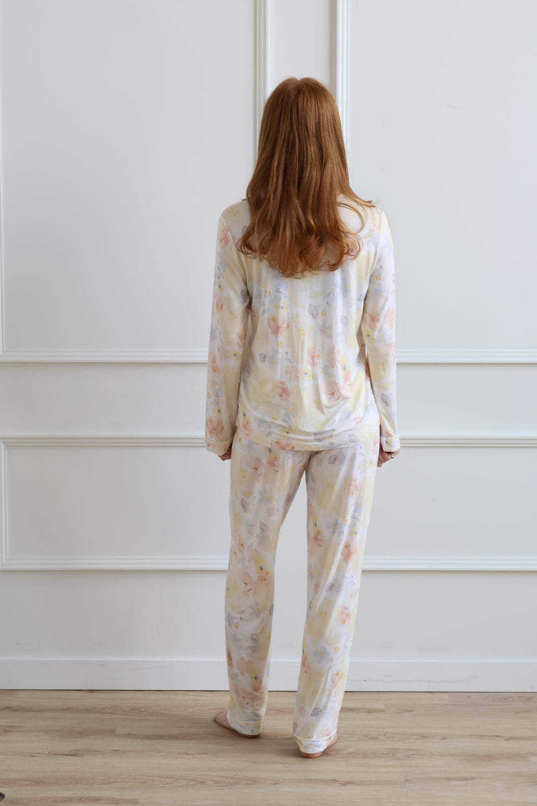 Anniversary Pajama Set - Birdie Floral