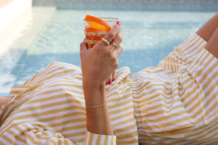 MAD Collection |  Poplin Short - Cabana Stripe