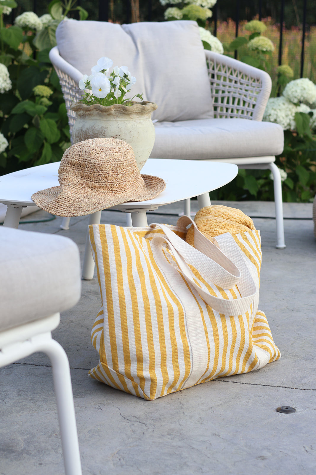 MAD Collection | The Everywhere Tote - Cabana Stripe