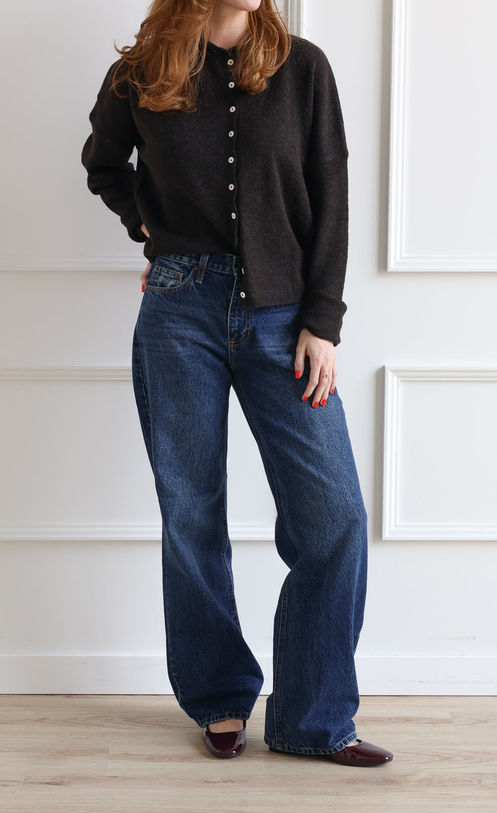 Just Black Denim | Relaxed Straight - Dark Denim