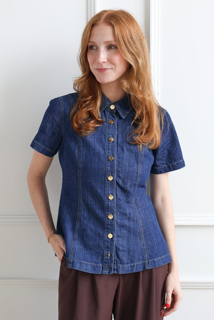 Tailored Denim Tee