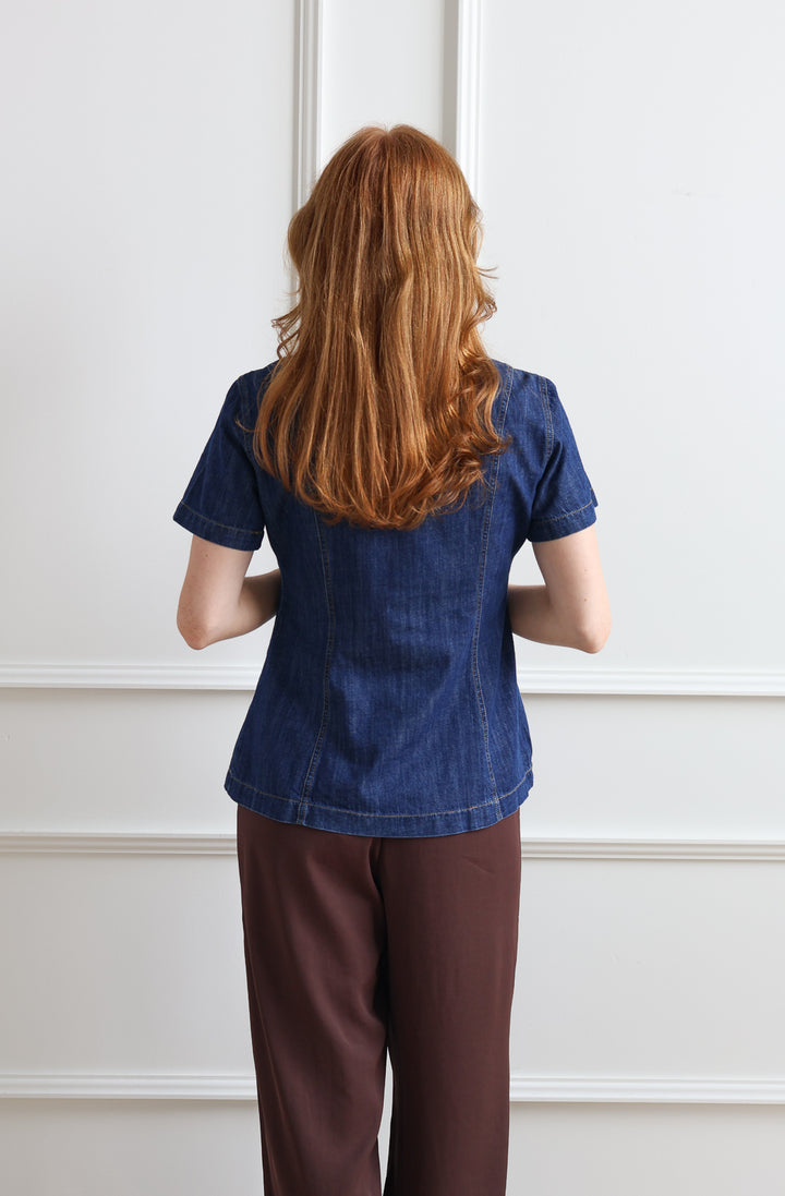 Tailored Denim Tee