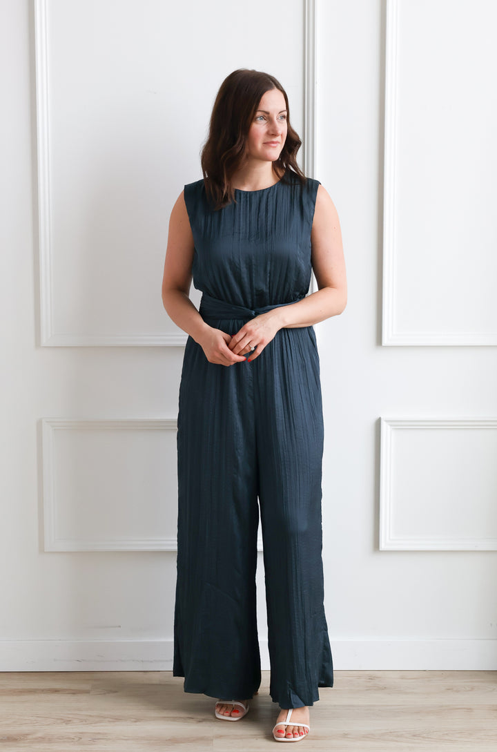 Juniper Satin Jumpsuit