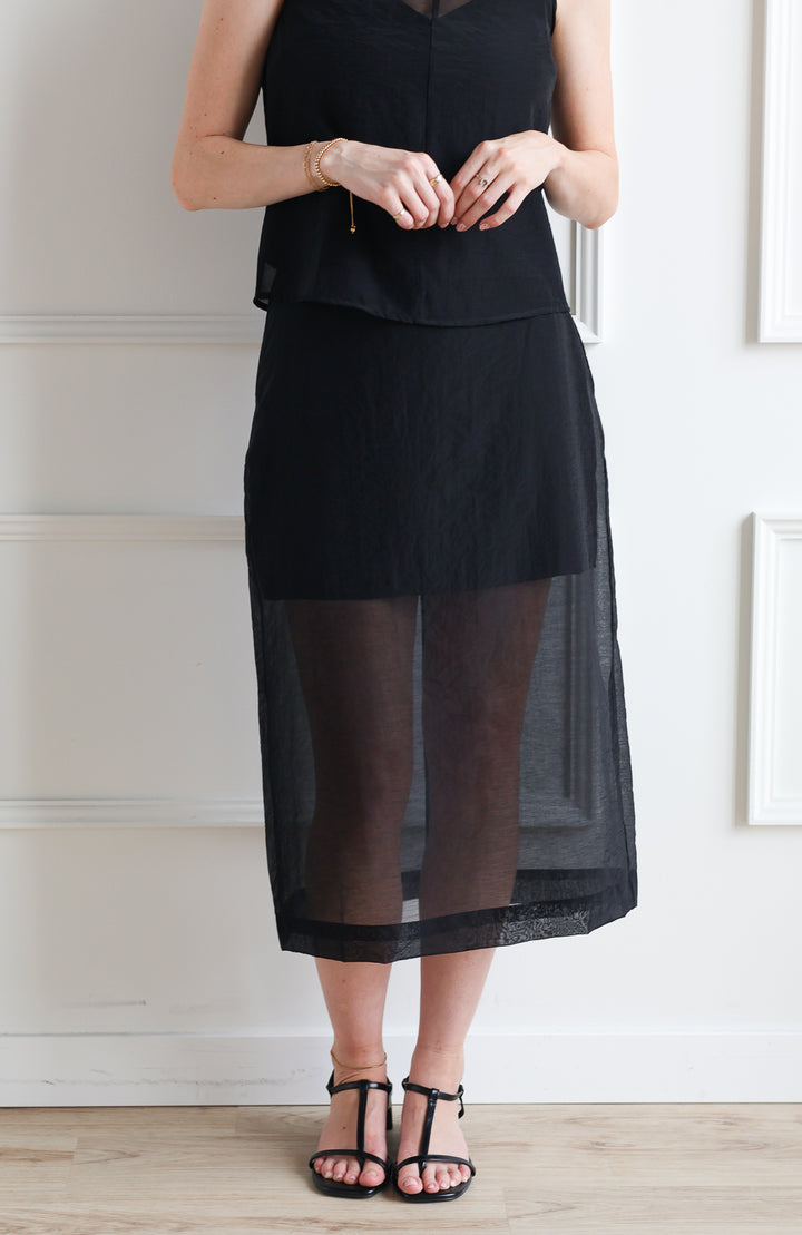Hughes Sheer Skirt