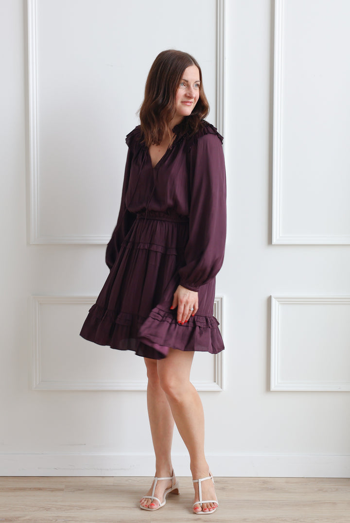 Midnight Plum Tiered Mini